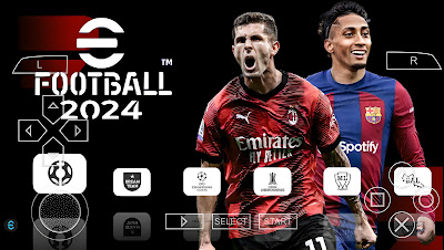 eFOOTBALL PES 2024 PPSSPP HD GRAPHICS LATEST TRANSFERS, KITS 24/25 CAREER MODE & TOURNAMENTS AVAILABLE ANDROID OFFLINE Video.Guru 20240329 143025209