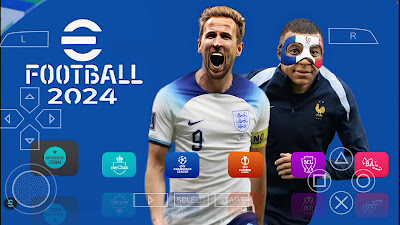 eFOOTBALL PES 2024 PPSSPP EURO 2024 EDITION HD GRAPHICS LATEST TRANSFERS, KITS 24/25 CAREER MODE & TOURNAMENTS AVAILABLE ANDROID OFFLINE FULL THEME V2 UPDATE Video.Guru 20240702 202726282 2