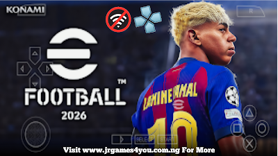 eFOOTBALL PES 2026 PPSSPP HD GRAPHICS LATEST TRANSFERS, KITS 24/25 CAREER MODE & TOURNAMENTS AVAILABLE ANDROID OFFLINE NEW UPDATE Video.Guru 20250908 184910898 2