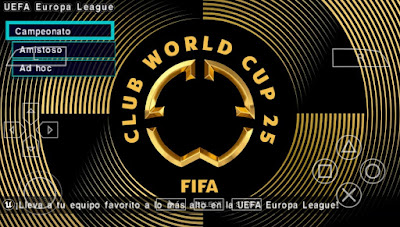 eFOOTBALL PES 2025 PPSSPP HD GRAPHICS LATEST TRANSFERS, KITS 24/25 CAREER MODE & TOURNAMENTS AVAILABLE ANDROID OFFLINE NEW UPDATE Screenshot 20250920 154457 PPSSPP 1