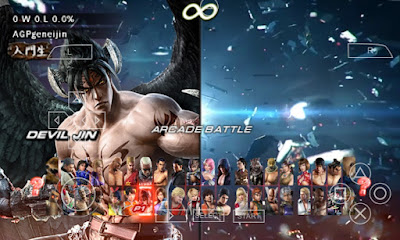 TEKKEN 7 PPSSPP NEW UPDATE HIGHLY COMPRESSED ALL CHARACTERS UNLOCKED HD GRAPHICS ANDROID OFFLINE Screenshot 20251003 211422 PPSSPP