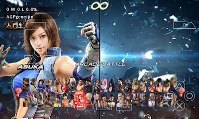 TEKKEN 7 PPSSPP NEW UPDATE HIGHLY COMPRESSED ALL CHARACTERS UNLOCKED HD GRAPHICS ANDROID OFFLINE Screenshot 20251003 211442 PPSSPP