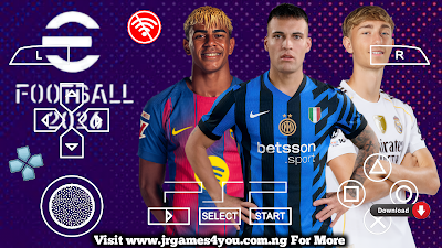 eFOOTBALL PES 2026 PPSSPP HD GRAPHICS LATEST TRANSFERS, KITS 24/25 CAREER MODE & TOURNAMENTS AVAILABLE ANDROID OFFLINE NEW UPDATE Video.Guru 20251019 134711745
