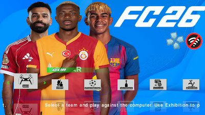 EA SPORTS FC 26 PPSSPP HD GRAPHICS LATEST TRANSFERS, KITS 25/26 CAREER MODE & TOURNAMENTS AVAILABLE ANDROID OFFLINE NEW UPDATE Video.Guru 20251024 155545322