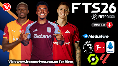FTS 2026 NEW UPDATE LATEST TRANSFERS & KITS 25/26 APK, OBB & DATA DOWNLOAD ANDROID OFFLINE Video.Guru 20251024 194606201