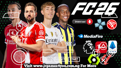 EA SPORTS FC 26 PPSSPP HD GRAPHICS LATEST TRANSFERS, KITS 25/26 CAREER MODE & TOURNAMENTS AVAILABLE ANDROID OFFLINE NEW UPDATE Video.Guru 20251025 142028368 1