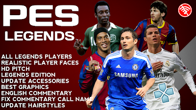 PES LEGENDS PPSSPP NEW UPDATE ALL LEGENDS, ENGLISH COMMENTARY, FIX COMMENTARY CALL NAME, UPDATE ACCESSORIES, REALISTIC PLAYER FACES, BEST GRAPHICS Video.Guru 20251029 102752206