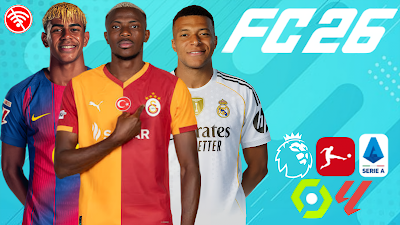 FIFA 14 MOD EA SPORTS FC 26 ANDROID OFFLINE NEW UPDATE LATEST TRANSFERS, KITS 25/26 UPDATED FACES, HAIRSTYLES & TATTOO PACK HD GRAPHICS ALL TOURNAMENTS AND CAREER MODE Video.Guru 20251101 212418080 2