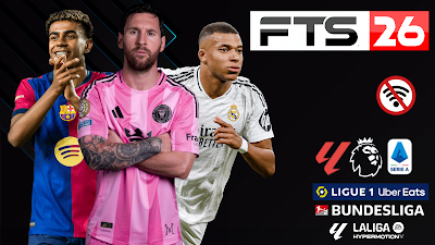 FTS 2026 NEW UPDATE LATEST TRANSFERS & KITS 25/26 APK, OBB & DATA DOWNLOAD ANDROID OFFLINE Video.Guru 20260218 185517987 2