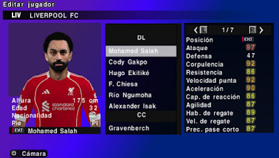 eFOOTBALL PES 2026 PPSSPP BEST GRAPHICS V1 UPDATE UCL & UEL, LATEST TRANSFERS, KITS & REAL FACES 25/26 CAREER MODE & TOURNAMENTS AVAILABLE NEW UPDATE Screenshot 20260416 090743 PPSSPP20Gold 1