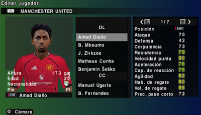 eFOOTBALL PES 2026 PPSSPP HD GRAPHICS NEW UPDATE UCL & UEL, LATEST TRANSFERS, KITS & REAL FACES 25/26 CAREER MODE & TOURNAMENTS Screenshot 20260421 144219 PPSSPP20Gold