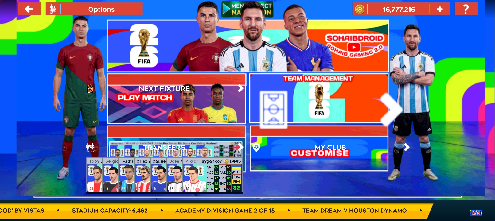 DLS 2019 MOD DLS 2026 WORLD CUP EDITION Screenshot 20260603 225408