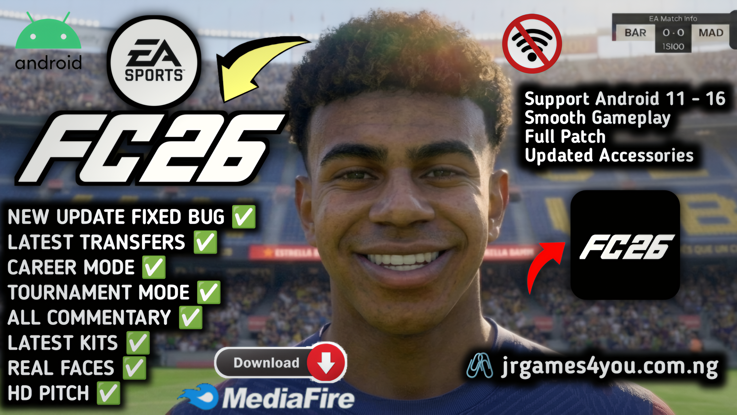 FIFA 16 MOD EA SPORTS FC 26 NEW UPDATE Video.Guru 20260615 132503947 Scaled