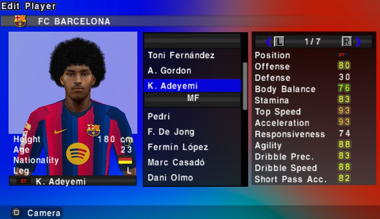 eFOOTBALL PES 2026 PPSSPP NEW UPDATE Screenshot 20260714 1128442
