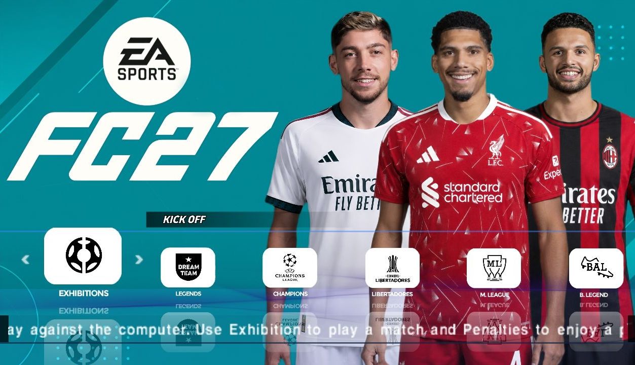 EA SPORTS FC 27 PPSSPP NEW UPDATE Screenshot 20260809 010812